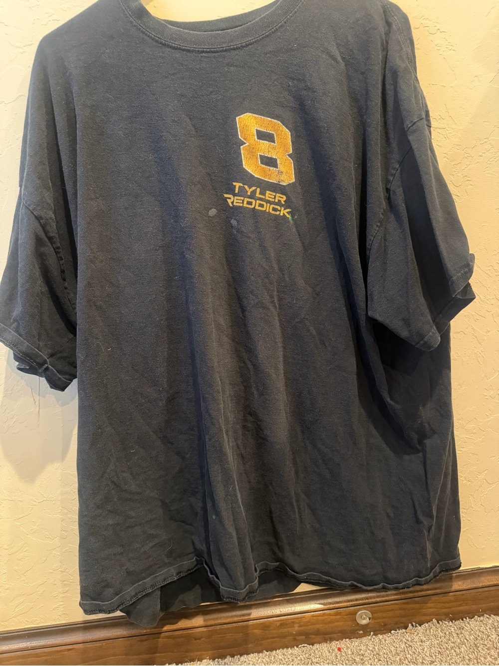 Tyler Reddick #8 nascar 3XL tshirt black